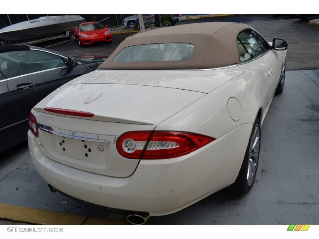 2010 XK XK Convertible - Porcelain White / Ivory photo #12