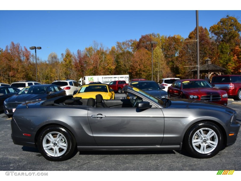 Sterling Gray 2014 Ford Mustang V6 Convertible Exterior Photo #99010066