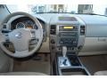 2012 Nissan Titan Almond Interior Dashboard Photo