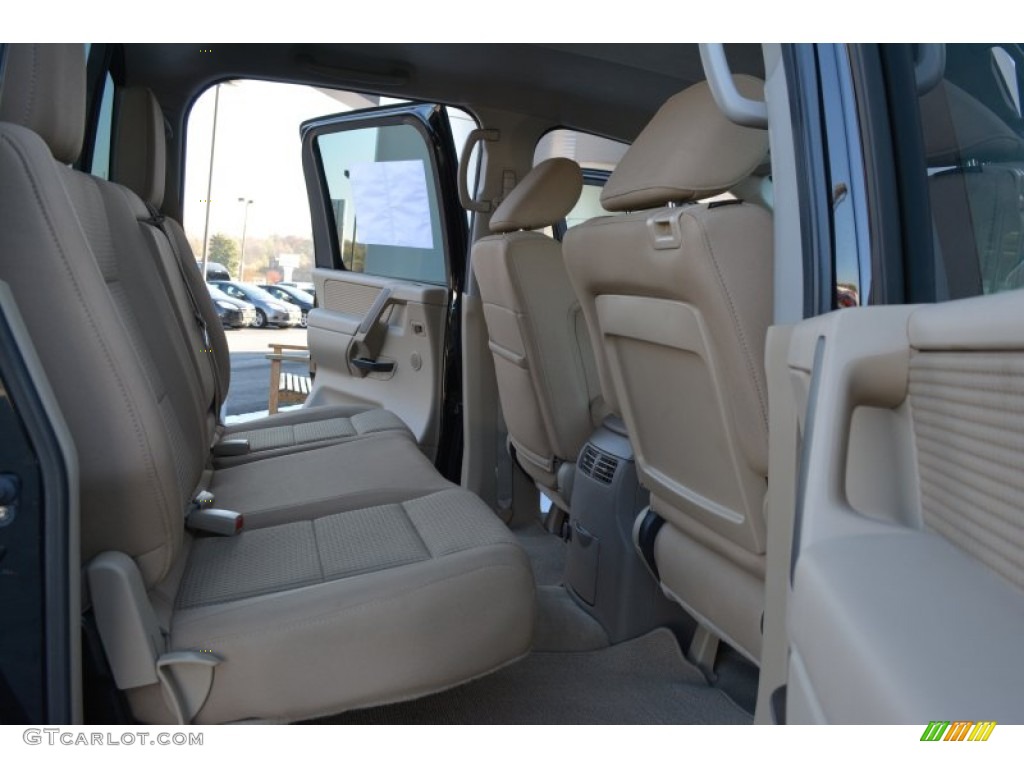 2012 Nissan Titan SV Crew Cab 4x4 Rear Seat Photos