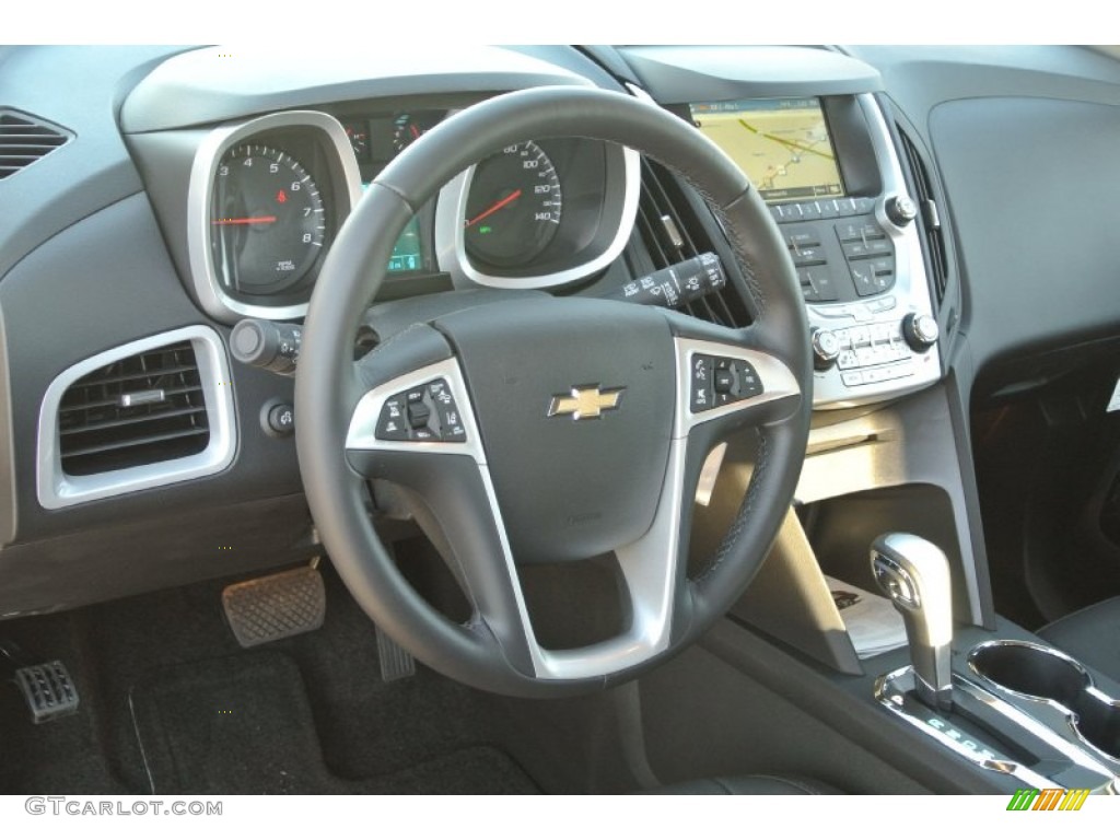 2015 Chevrolet Equinox LTZ Jet Black Dashboard Photo #99013713