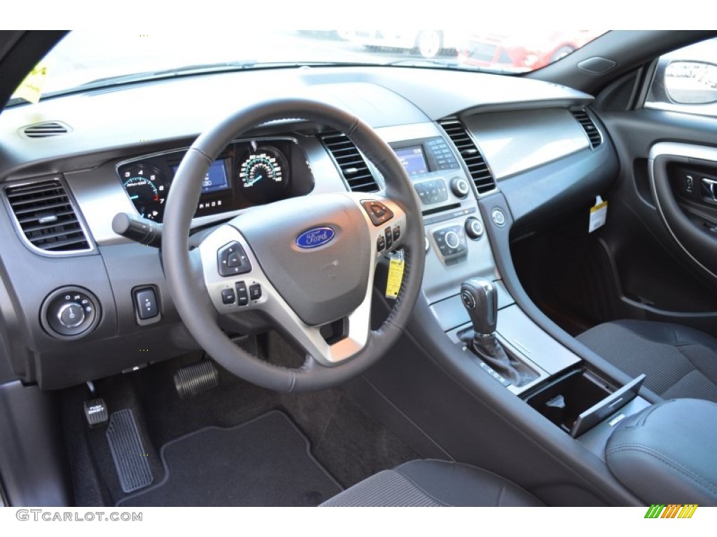2015 Taurus SEL - Magnetic Metallic / Charcoal Black photo #7