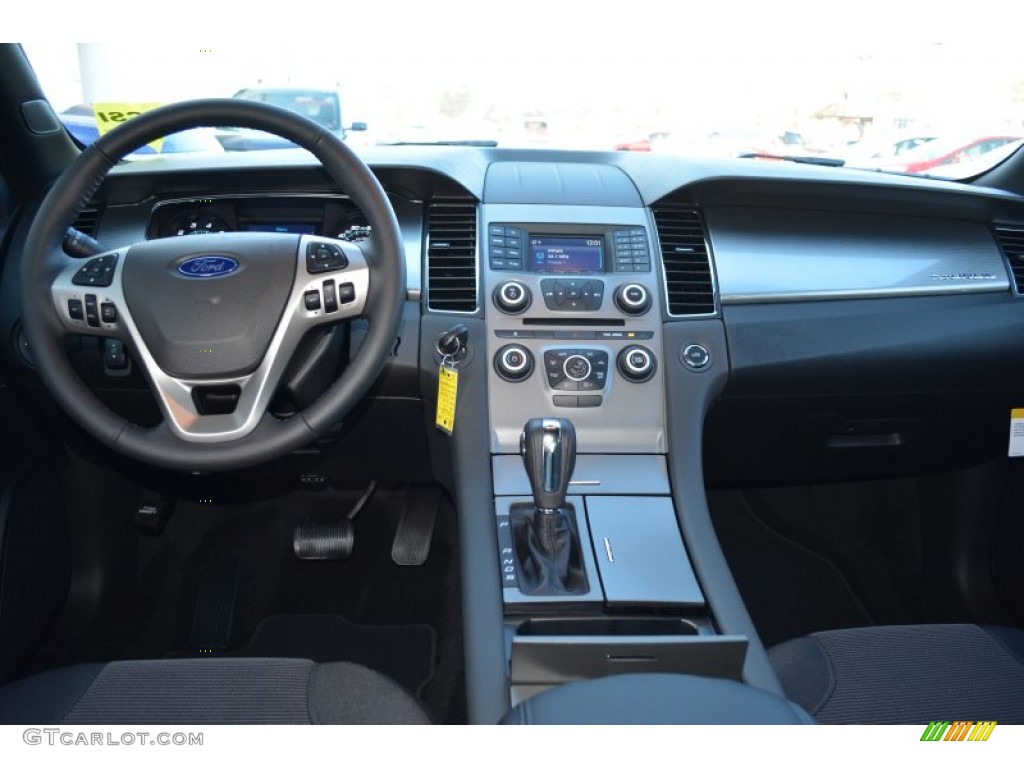 2015 Taurus SEL - Magnetic Metallic / Charcoal Black photo #8