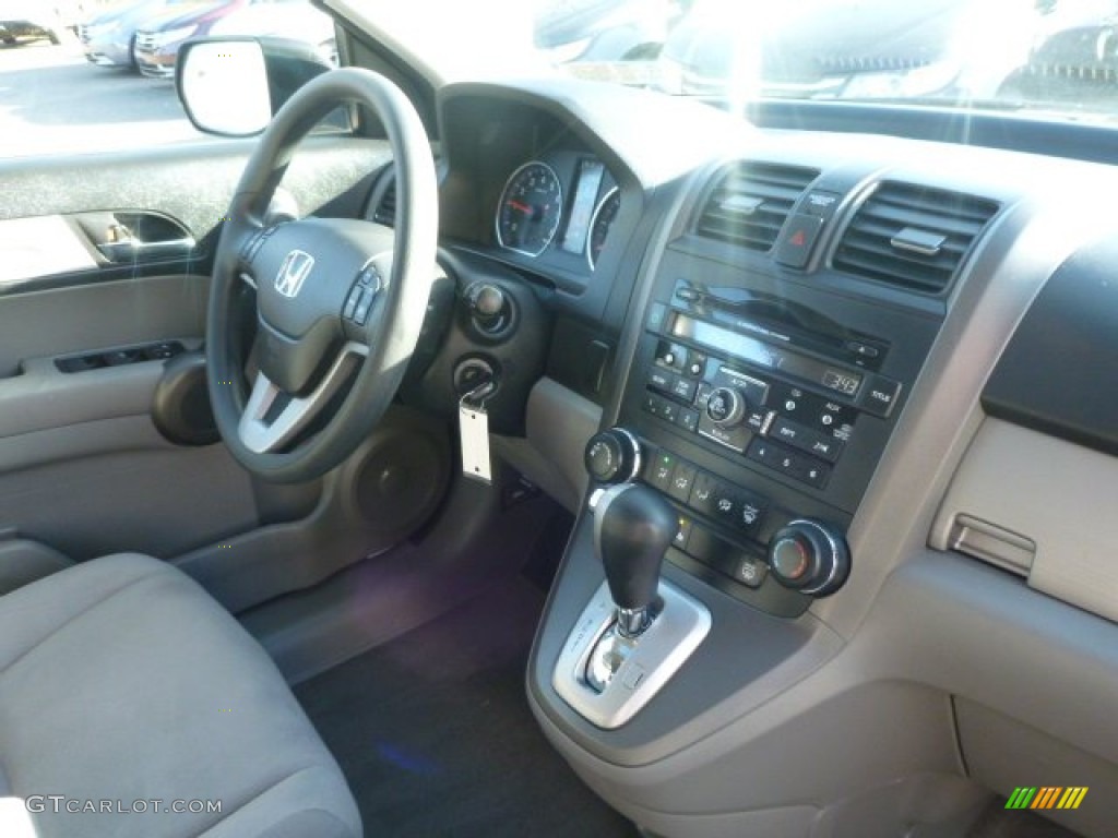2011 CR-V EX 4WD - Taffeta White / Gray photo #8