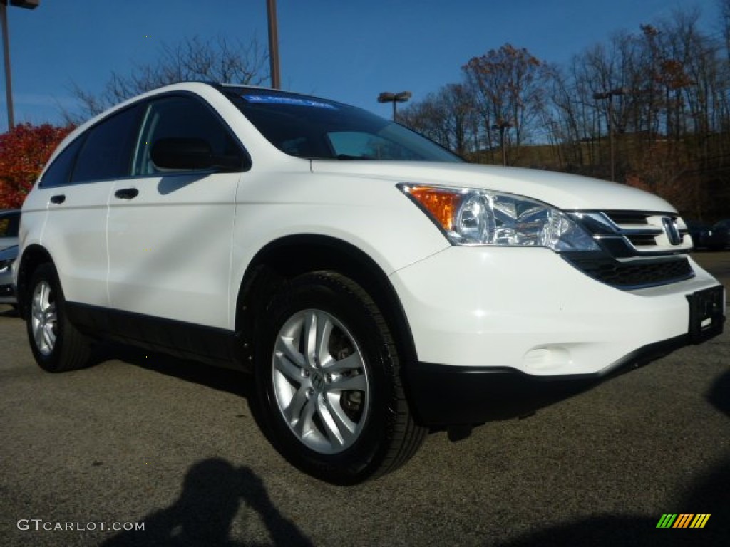 2011 CR-V EX 4WD - Taffeta White / Gray photo #10