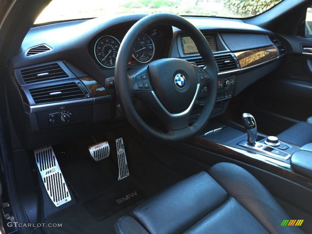 Black Interior 2007 BMW X5 4.8i Photo #99014889