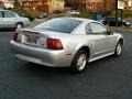 2000 Silver Metallic Ford Mustang V6 Coupe  photo #6
