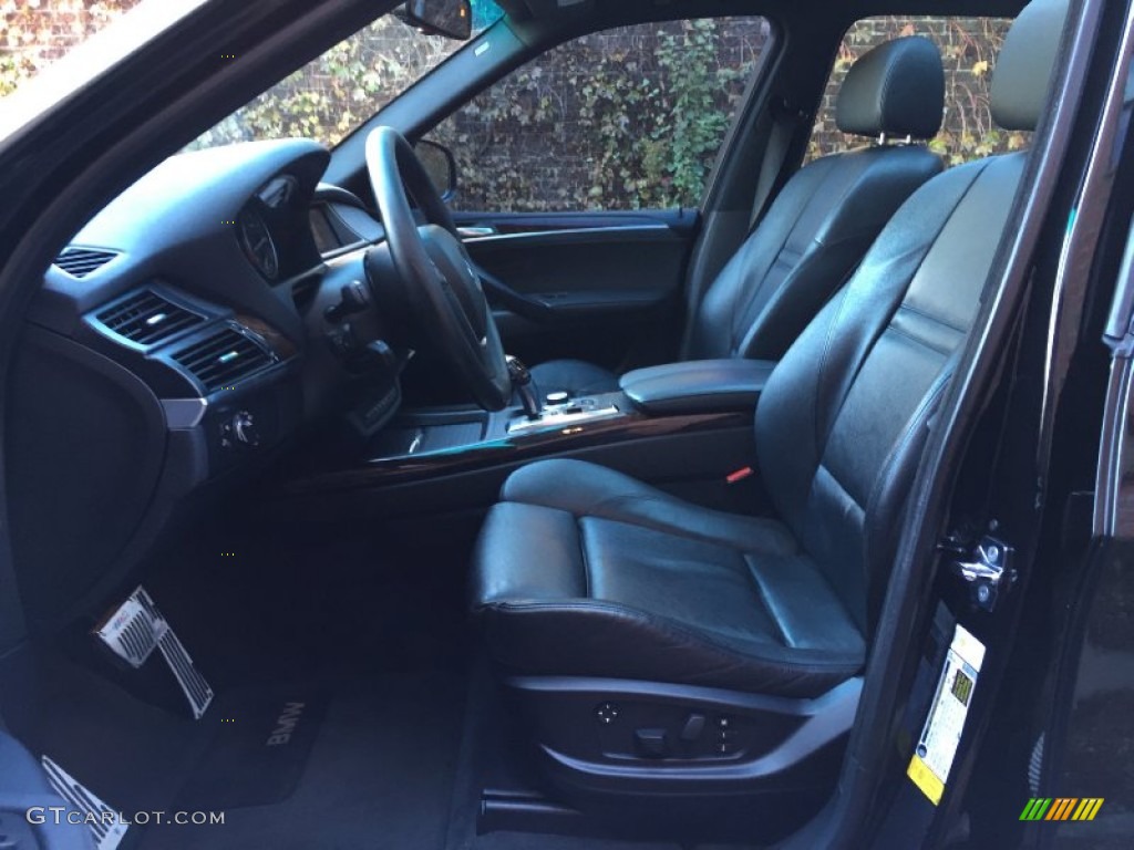 Black Interior 2007 BMW X5 4.8i Photo #99014937