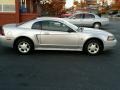 2000 Silver Metallic Ford Mustang V6 Coupe  photo #7