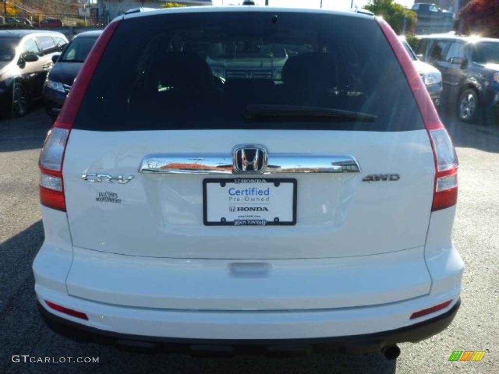 2011 CR-V EX-L 4WD - Taffeta White / Gray photo #3