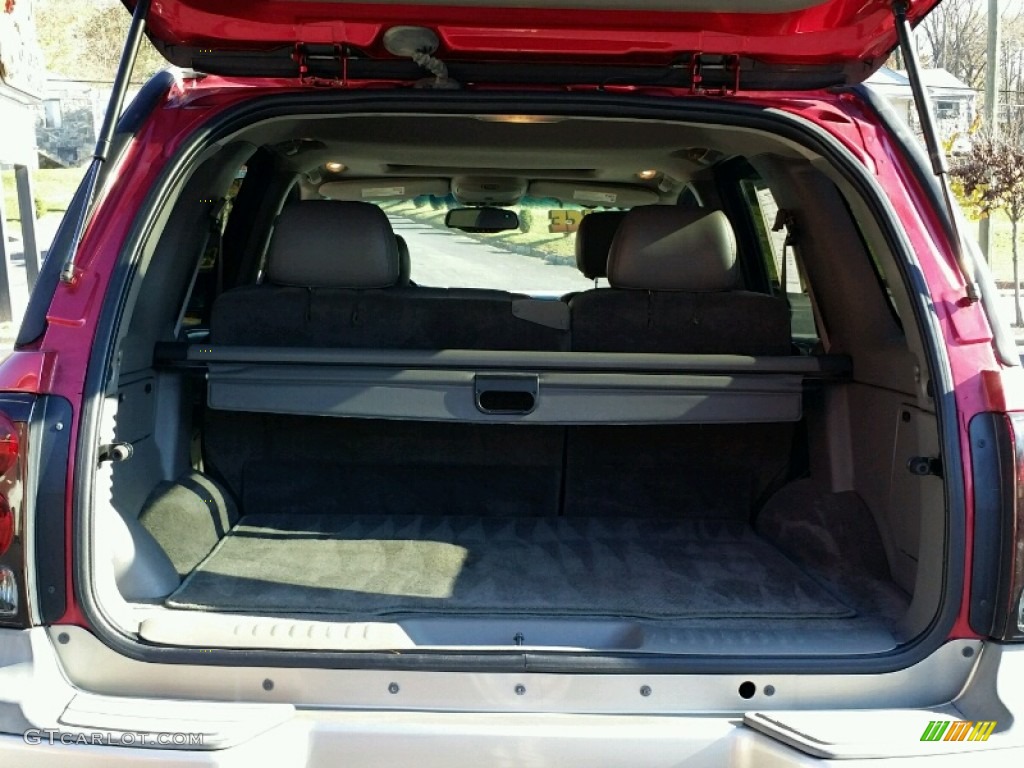 2002 TrailBlazer LTZ 4x4 - Majestic Red Metallic / Dark Pewter photo #13