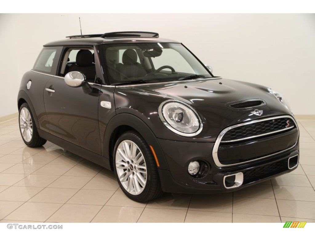 Iced Chocolate Metallic 2014 Mini Cooper S Hardtop Exterior Photo #99021900