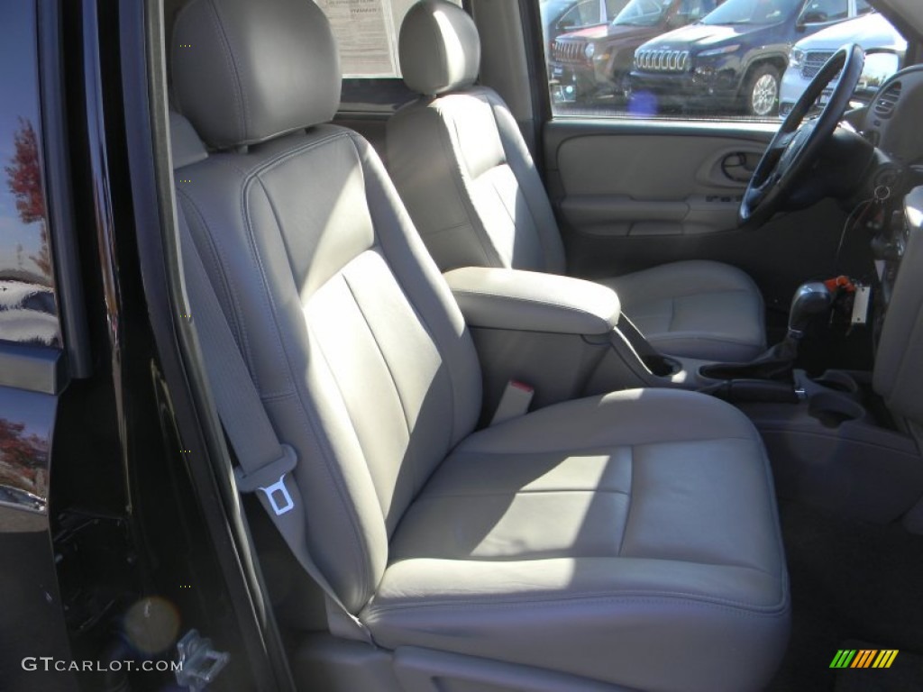 2008 TrailBlazer LT 4x4 - Dark Cherry Metallic / Light Gray photo #14