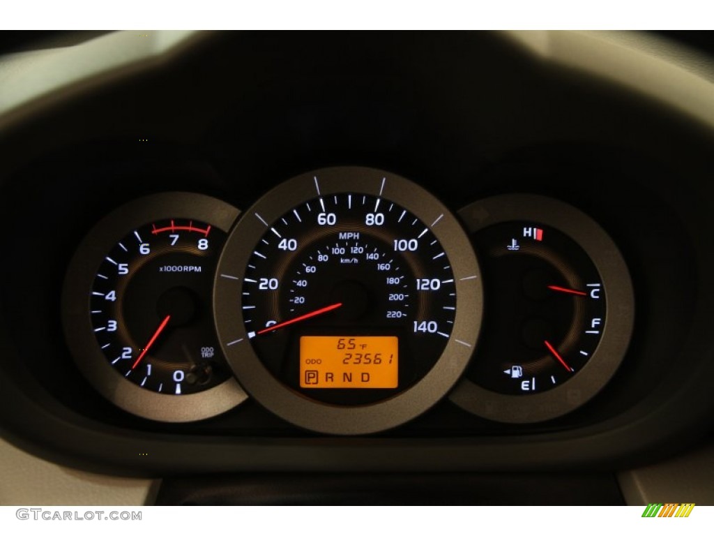 2011 Toyota RAV4 I4 4WD Gauges Photo #99023139