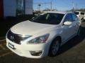 Pearl White - Altima 2.5 S Photo No. 1