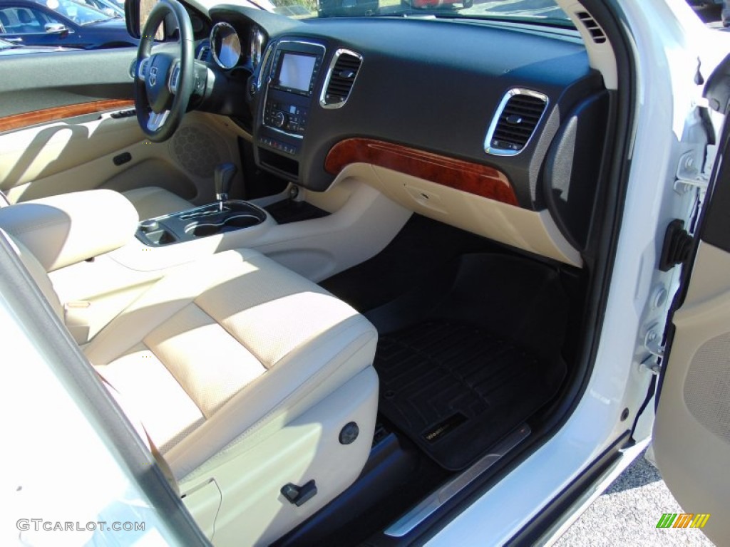 2013 Durango Citadel AWD - Bright White / Black/Tan photo #21