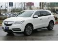 2015 White Diamond Pearl Acura MDX SH-AWD Technology  photo #4