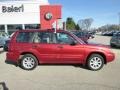 2005 Cayenne Red Pearl Subaru Forester 2.5 XS  photo #2