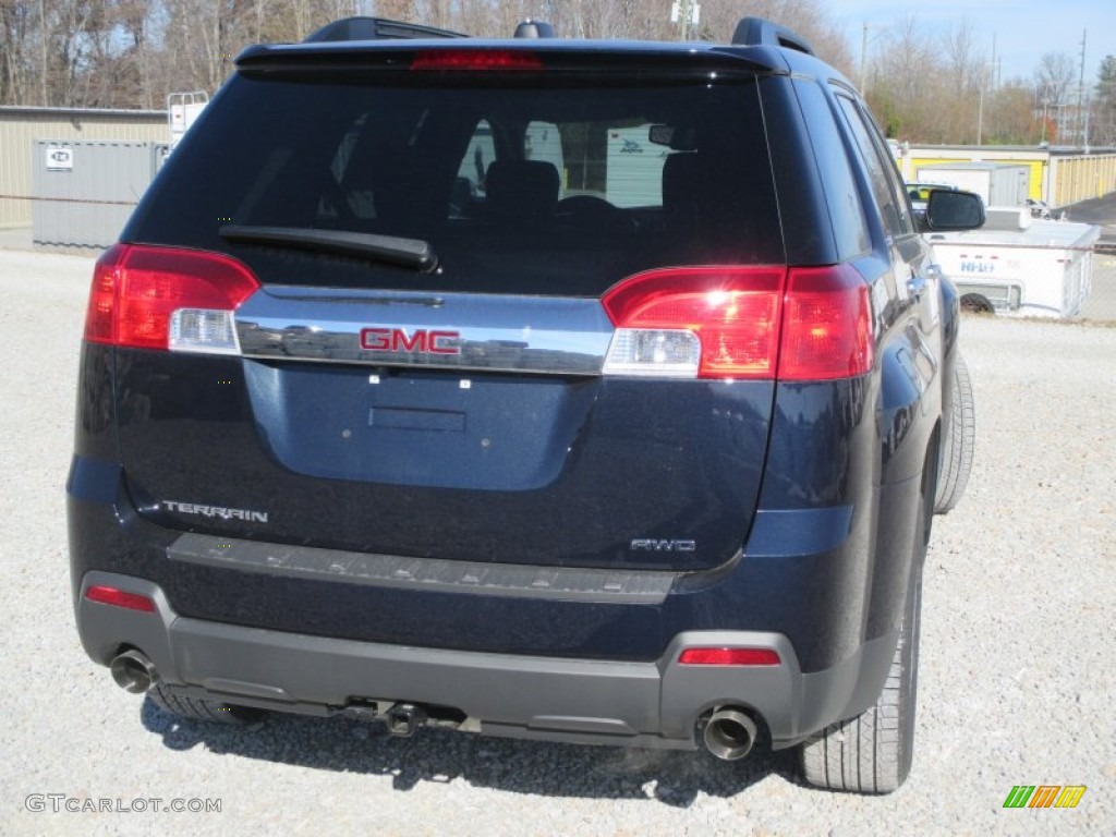 Dark Sapphire Blue Metallic 2015 GMC Terrain SLT AWD Exterior Photo #99027165