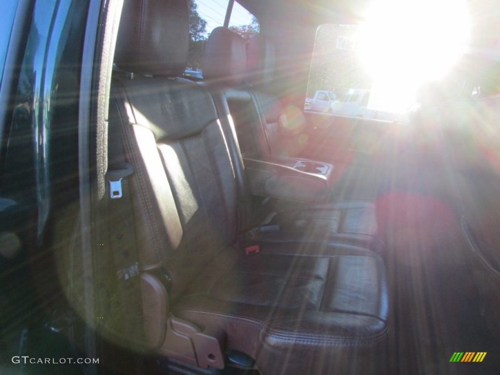 2012 F350 Super Duty King Ranch Crew Cab 4x4 Dually - Green Gem Metallic / Adobe photo #42