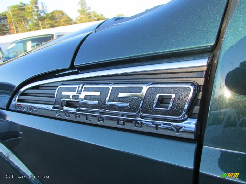 2012 F350 Super Duty King Ranch Crew Cab 4x4 Dually - Green Gem Metallic / Adobe photo #54