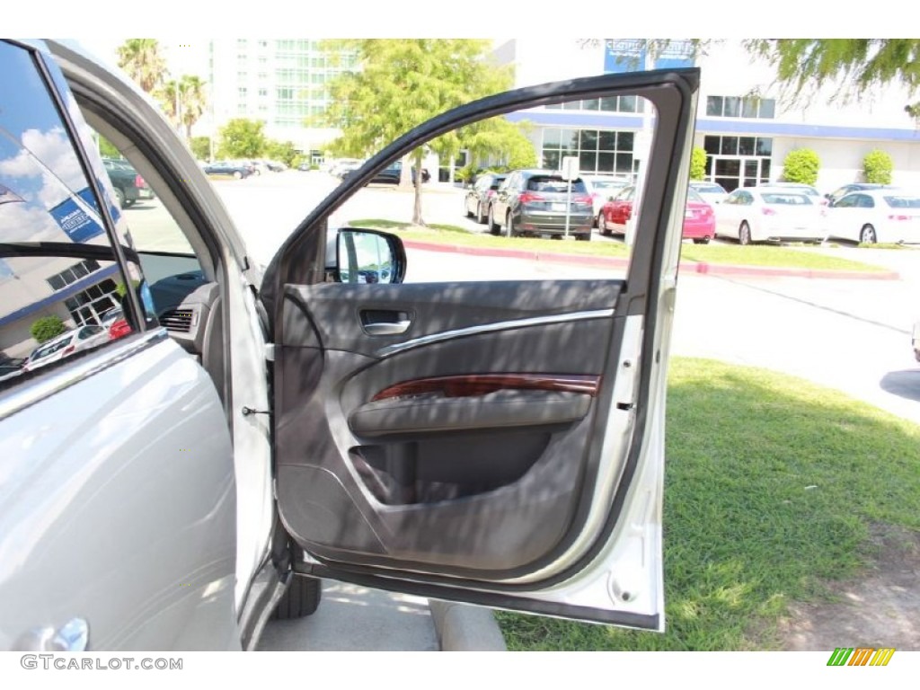 2015 MDX SH-AWD Technology - Silver Moon / Ebony photo #19