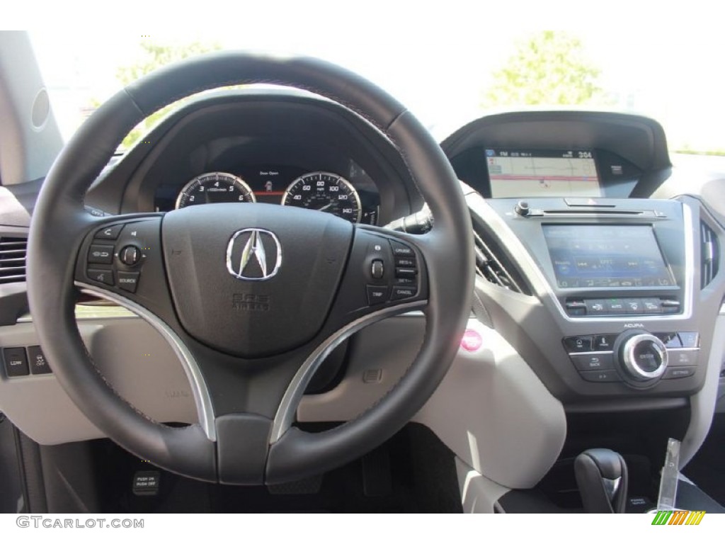 2015 MDX SH-AWD Technology - Graphite Luster Metallic / Graystone photo #25