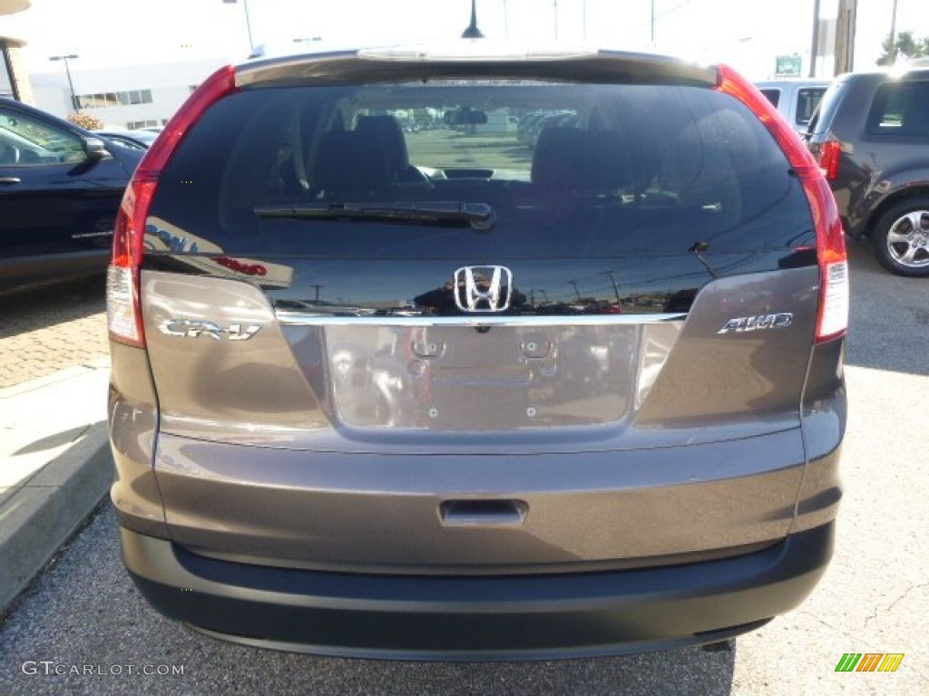 2013 CR-V EX-L AWD - Urban Titanium Metallic / Beige photo #4