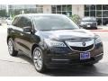 2015 Crystal Black Pearl Acura MDX SH-AWD Technology  photo #2