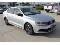Reflex Silver Metallic 2015 Volkswagen Jetta SE Sedan Exterior
