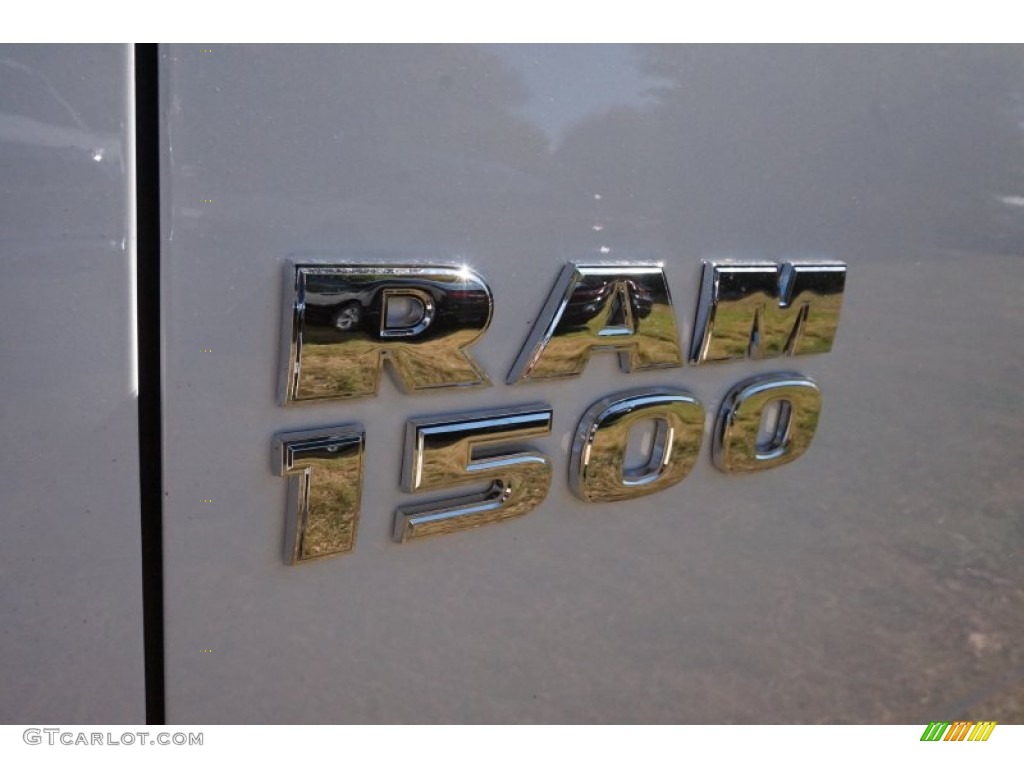 2015 1500 Big Horn Quad Cab - Bright White / Black/Diesel Gray photo #6