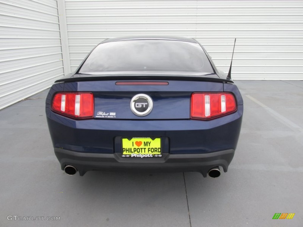 2012 Mustang GT Premium Coupe - Kona Blue Metallic / Charcoal Black/Cashmere photo #10