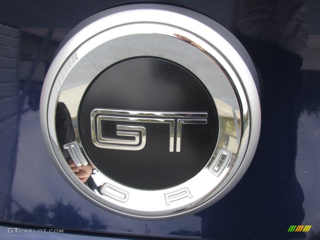 2012 Mustang GT Premium Coupe - Kona Blue Metallic / Charcoal Black/Cashmere photo #13