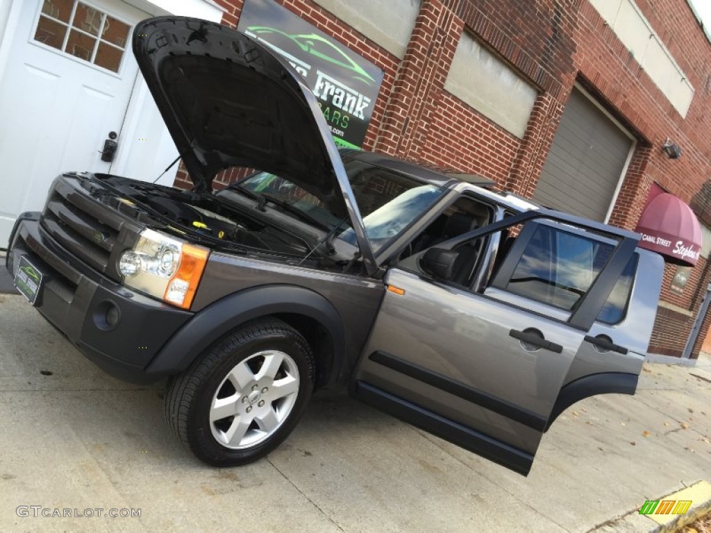 2005 LR3 V8 HSE - Bonatti Grey Metallic / Ebony Black photo #36