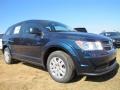 2015 Fathom Blue Pearl Dodge Journey American Value Package  photo #4