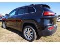 2015 Brilliant Black Crystal Pearl Jeep Cherokee Limited  photo #2