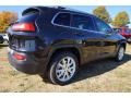 2015 Brilliant Black Crystal Pearl Jeep Cherokee Limited  photo #3