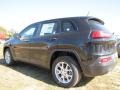 2015 Brilliant Black Crystal Pearl Jeep Cherokee Sport  photo #2