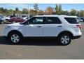 2013 Oxford White Ford Explorer FWD  photo #3