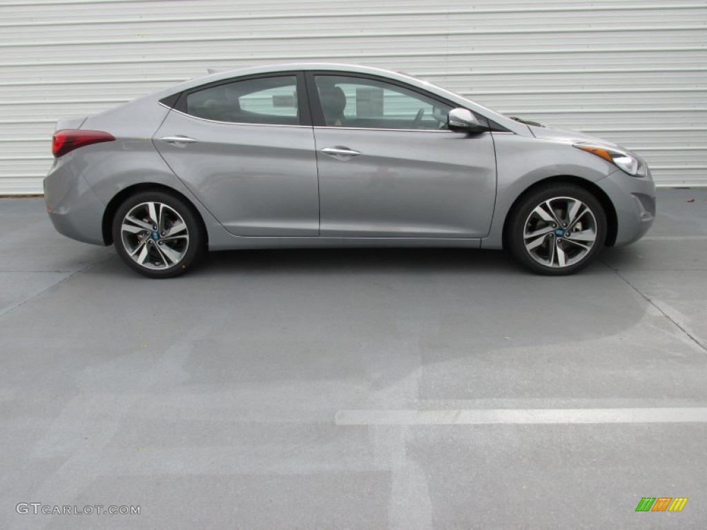 2015 Elantra Limited Sedan - Titanium Gray Metallic / Black photo #3