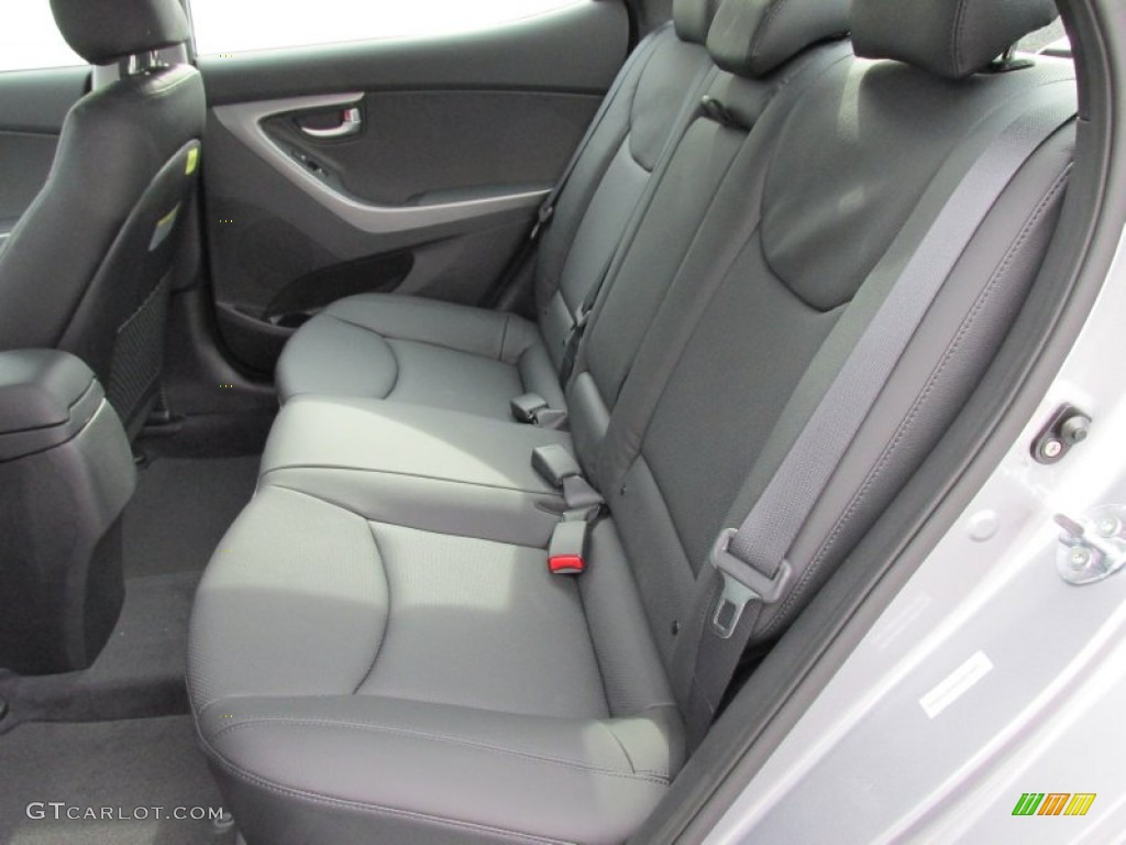 2015 Elantra Limited Sedan - Titanium Gray Metallic / Black photo #21