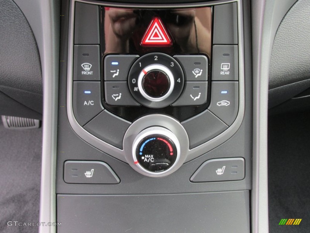 2015 Elantra Limited Sedan - Titanium Gray Metallic / Black photo #29