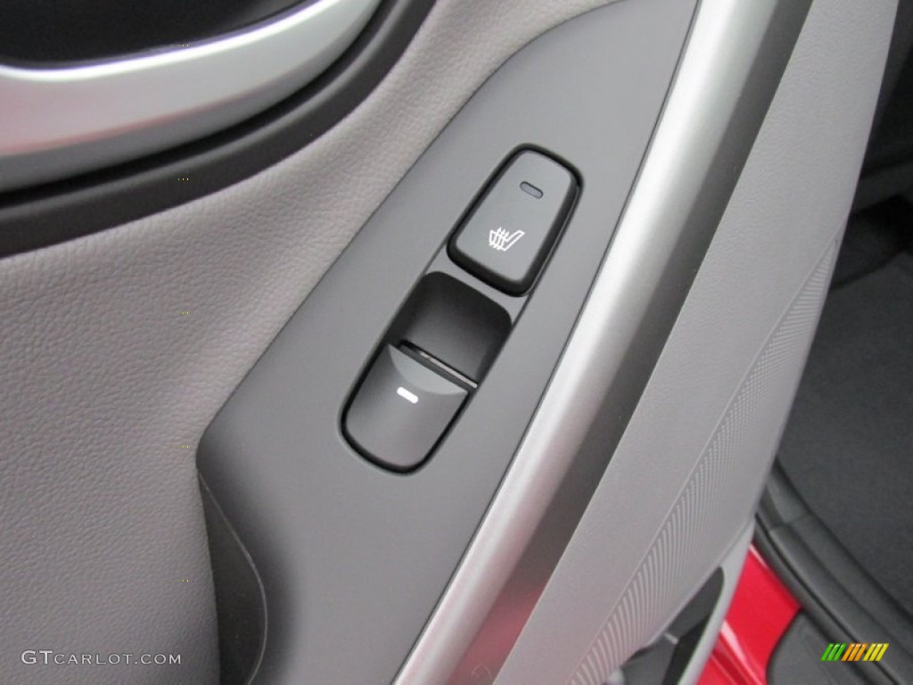 2015 Elantra Limited Sedan - Geranium Red / Gray photo #20