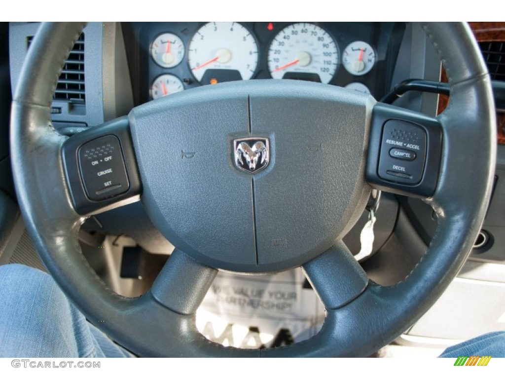 2006 Ram 1500 ST Quad Cab 4x4 - Inferno Red Crystal Pearl / Medium Slate Gray photo #21
