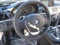 Venetian Beige 2015 BMW 4 Series 428i xDrive Coupe Steering Wheel