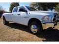 2015 Bright White Ram 3500 Tradesman Crew Cab 4x4 Dual Rear Wheel  photo #4