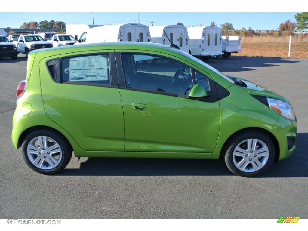 Lime 2015 Chevrolet Spark LS Exterior Photo #99043098