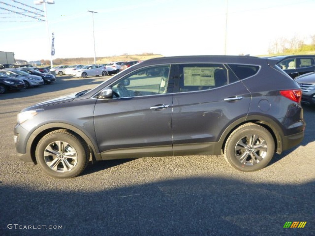 Marlin Blue 2015 Hyundai Santa Fe Sport 2.4 AWD Exterior Photo #99043659