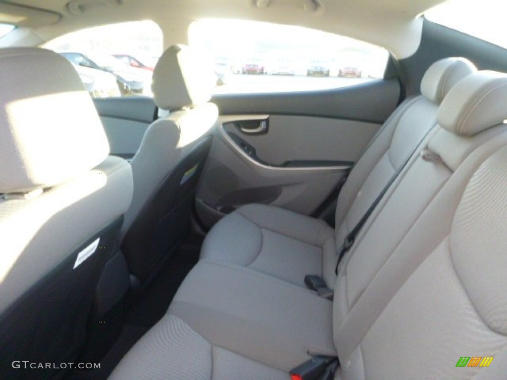 2015 Elantra SE Sedan - Shimmering Air Silver / Gray photo #14