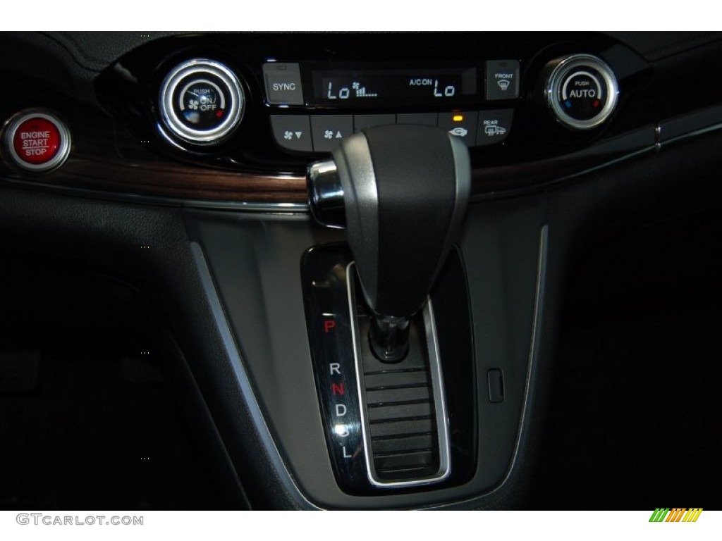 2015 CR-V Touring - Crystal Black Pearl / Black photo #18